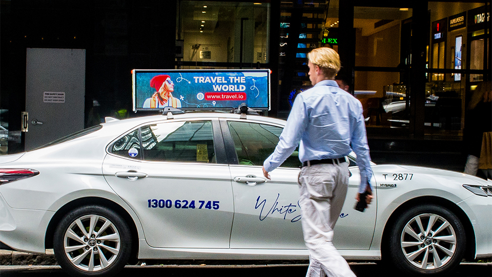 CBD, Airport and Eastern Suburbs Digital Cartop Campaign / 4 week offer